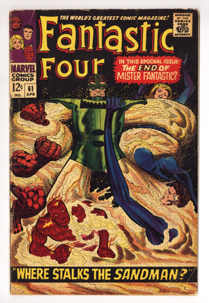 Fantastic Four Vol 1 61 VG (4.0) (1967)