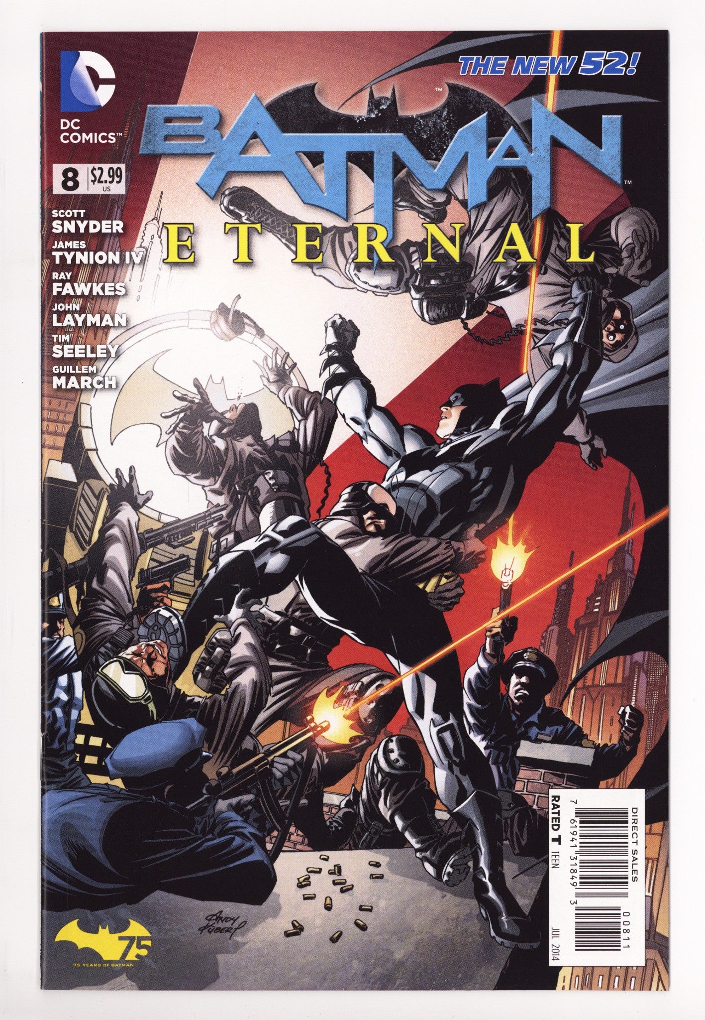 Batman Eternal 8 High Grade (2014) 