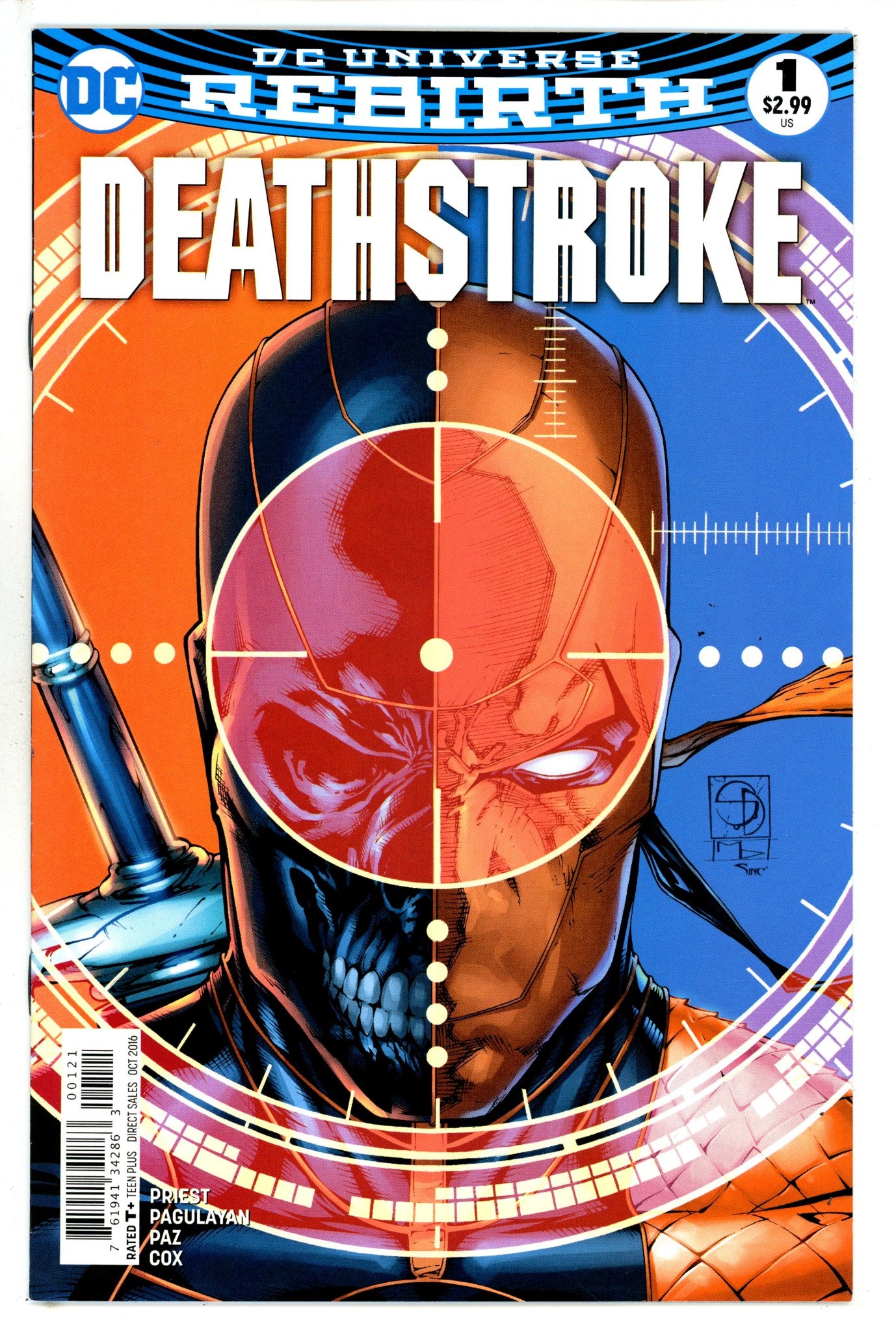 Deathstroke Vol 4 1 Davis Variant (2016)