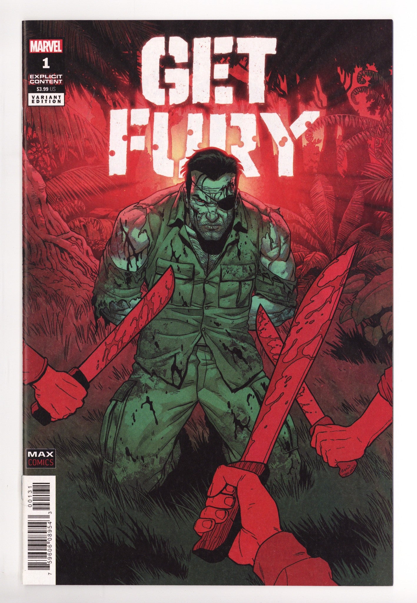 Get Fury Vol 1 1 High Grade (2024) Burrows Variant 