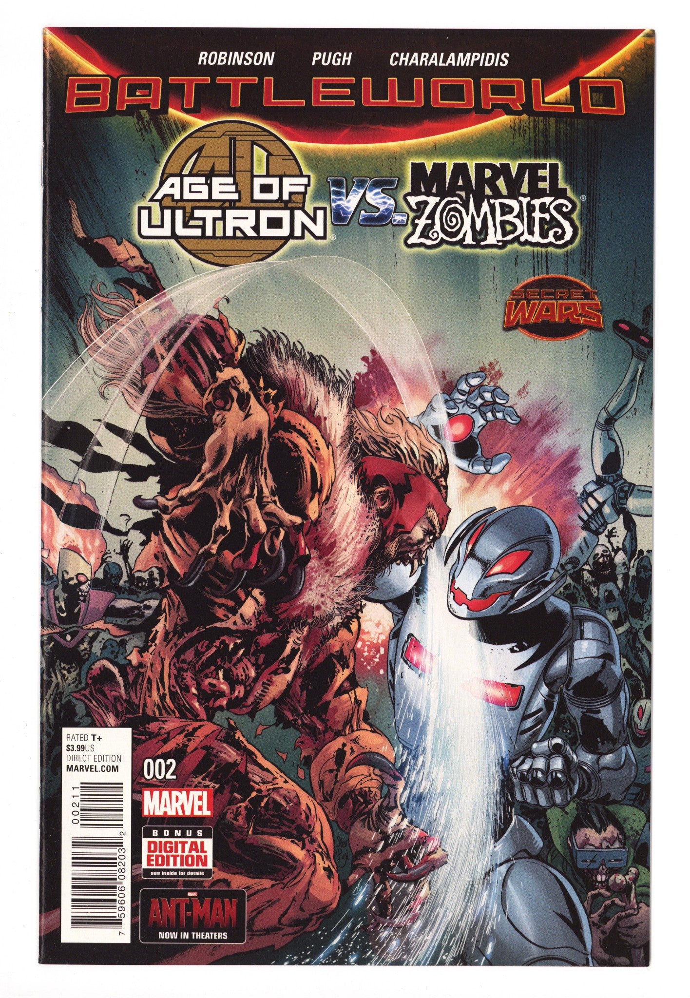 Age of Ultron vs. Marvel Zombies 2 High Grade (2015) 