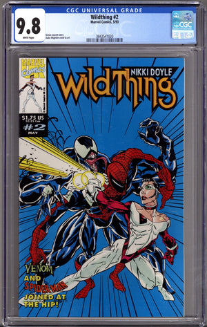 WildThing Vol 1 2 CGC 9.8 (NM/M) (1993)
