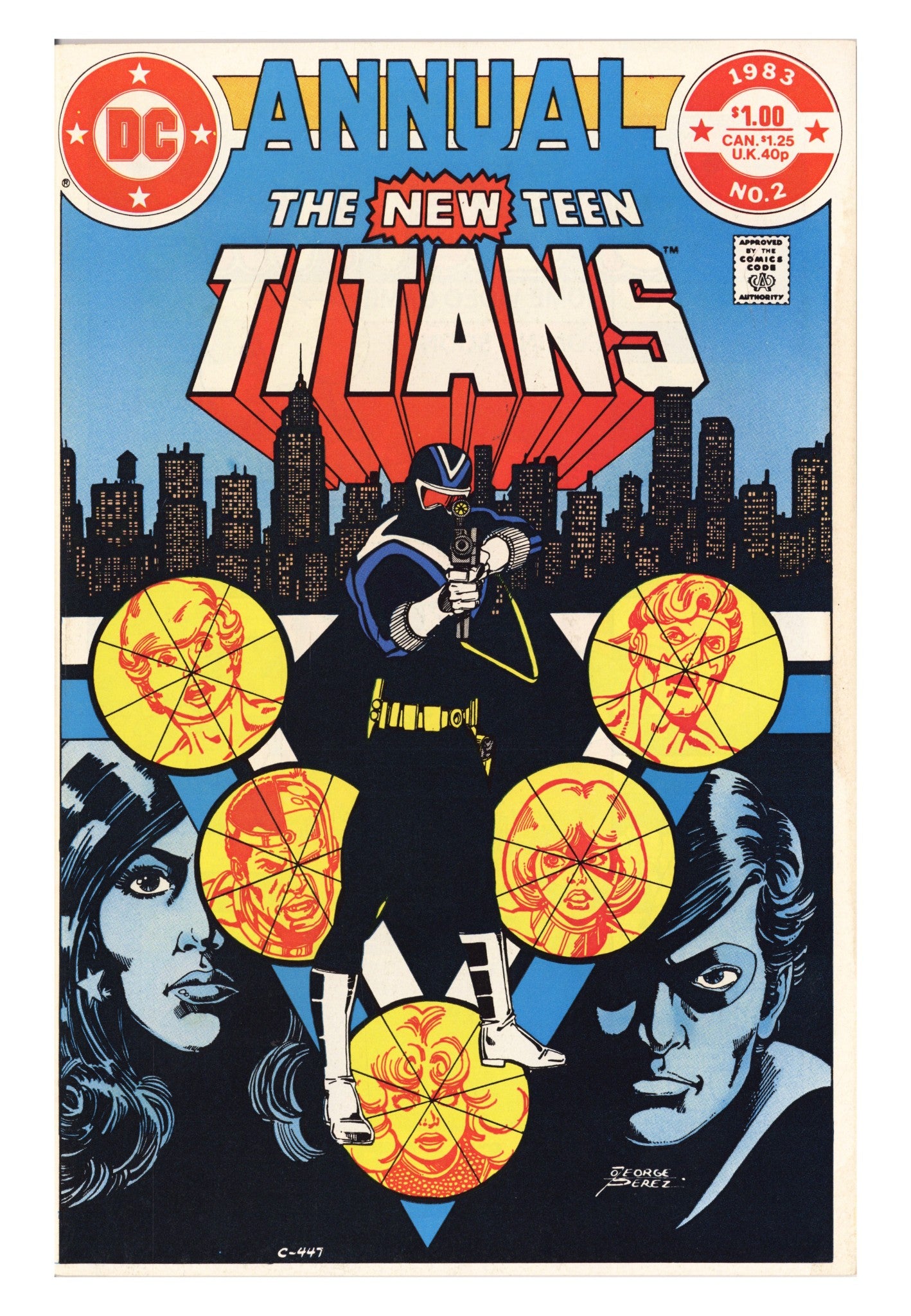 The New Teen Titans Annual Vol 1 2 FN- (5.5) (1983) 