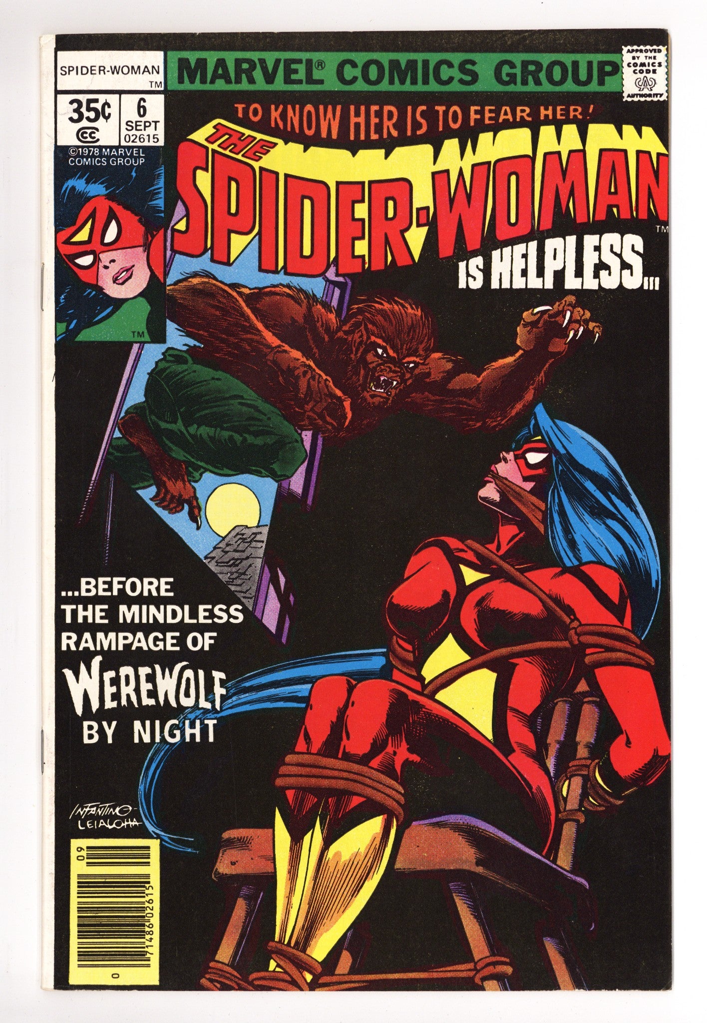 Spider-Woman Vol 1 6 VF- (7.5) (1978) 