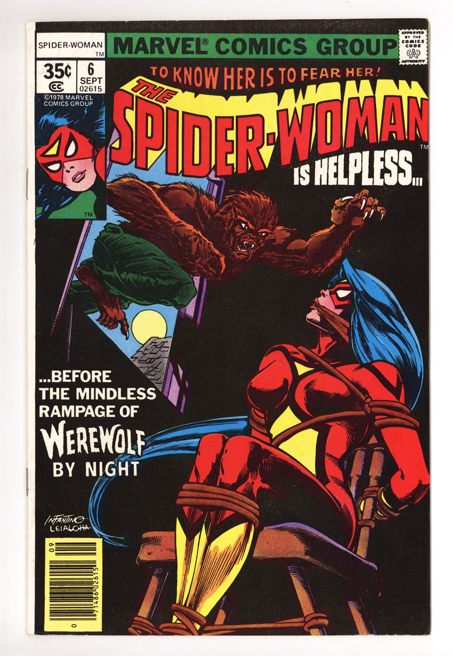 Spider-Woman Vol 1 6 VF- (7.5) (1978) 
