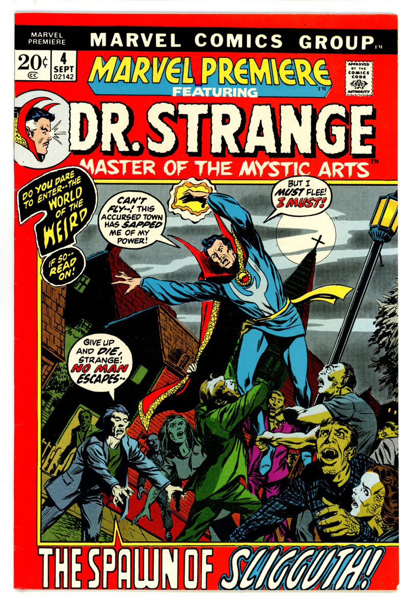 Marvel Premiere 4 VF (8.0) (1972) 