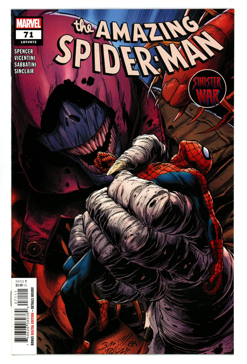 Amazing Spider-Man Vol 5 71 (872)  High Grade   (2021)        