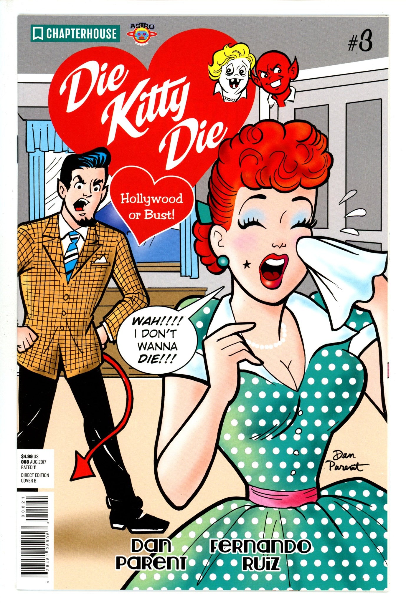 Die Kitty Die: Hollywood or Bust 3 Parent Variant NM- (2017)