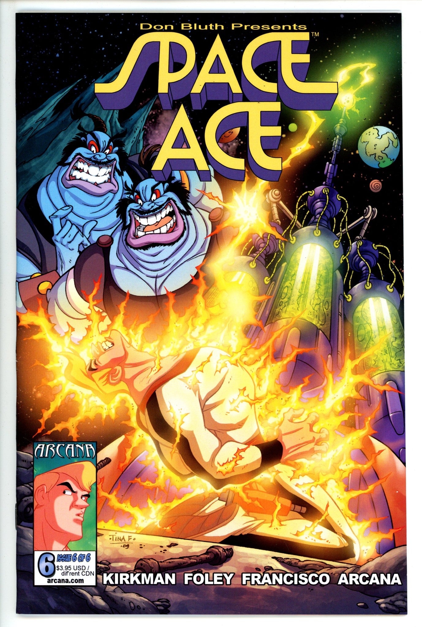 Don Bluth Presents Space Ace 6 VF/NM (9.0) (2010)