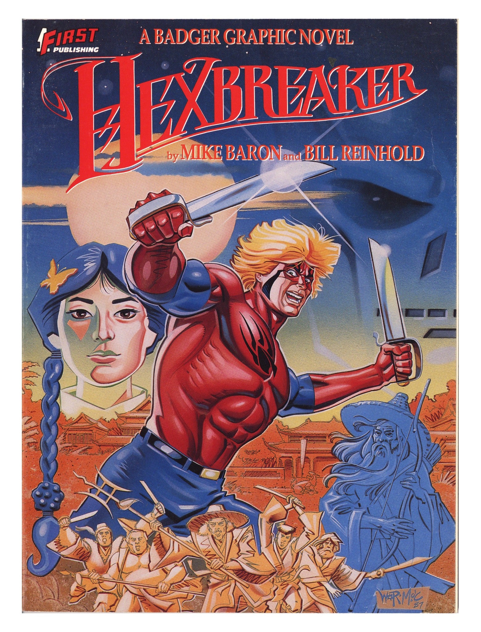 Hexbreaker: A Badger Graphic Novel [nn] Mid Grade (1988) 