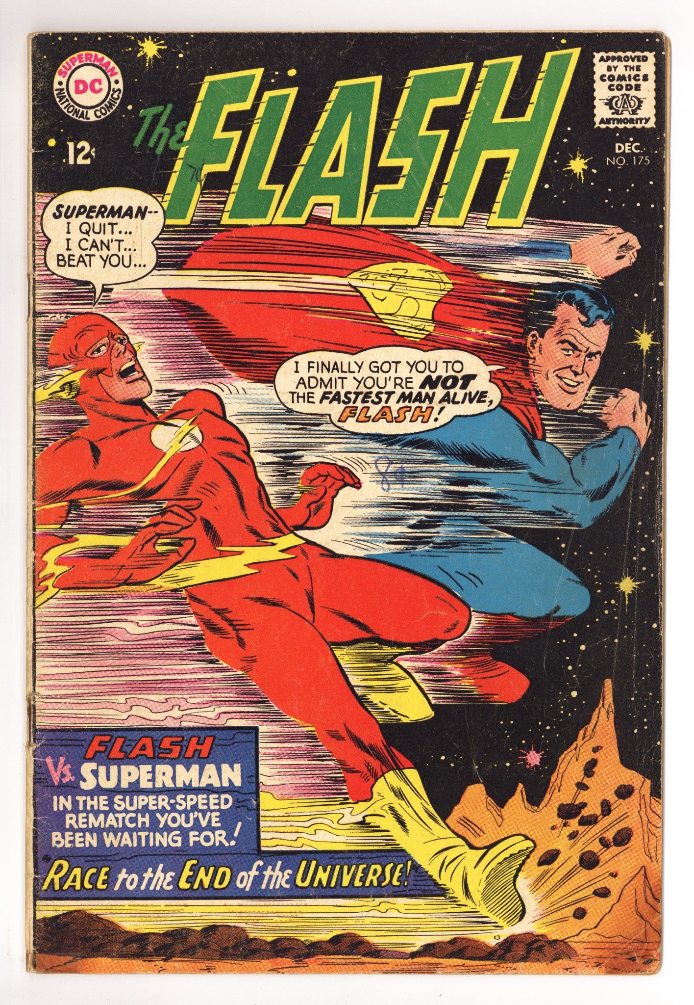 The Flash Vol 1 175 GD/VG (3.0) (1967) 