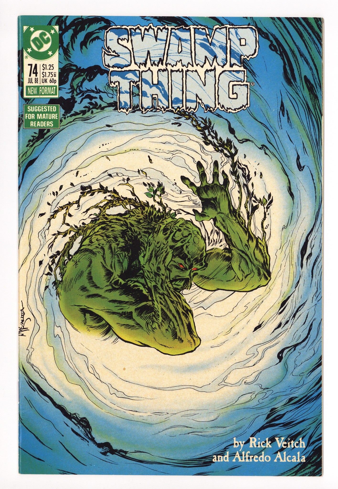 Swamp Thing Vol 2 74 Mid Grade (1988) 