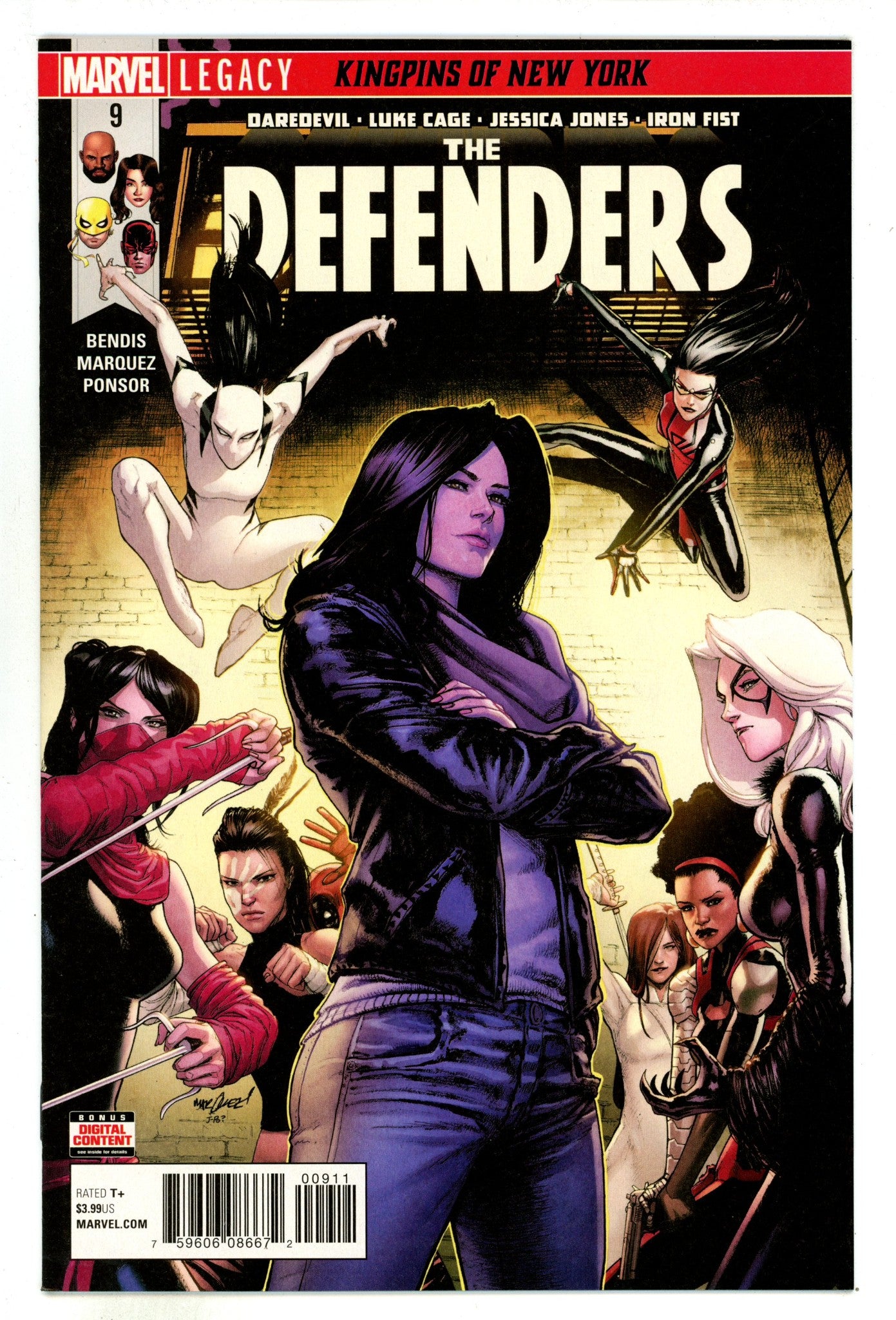 Defenders Vol 5 9 High Grade (2018) 