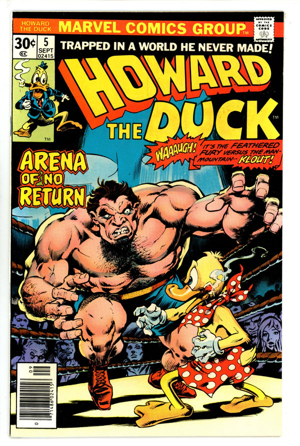 Howard the Duck Vol 1 5 VF (1976)