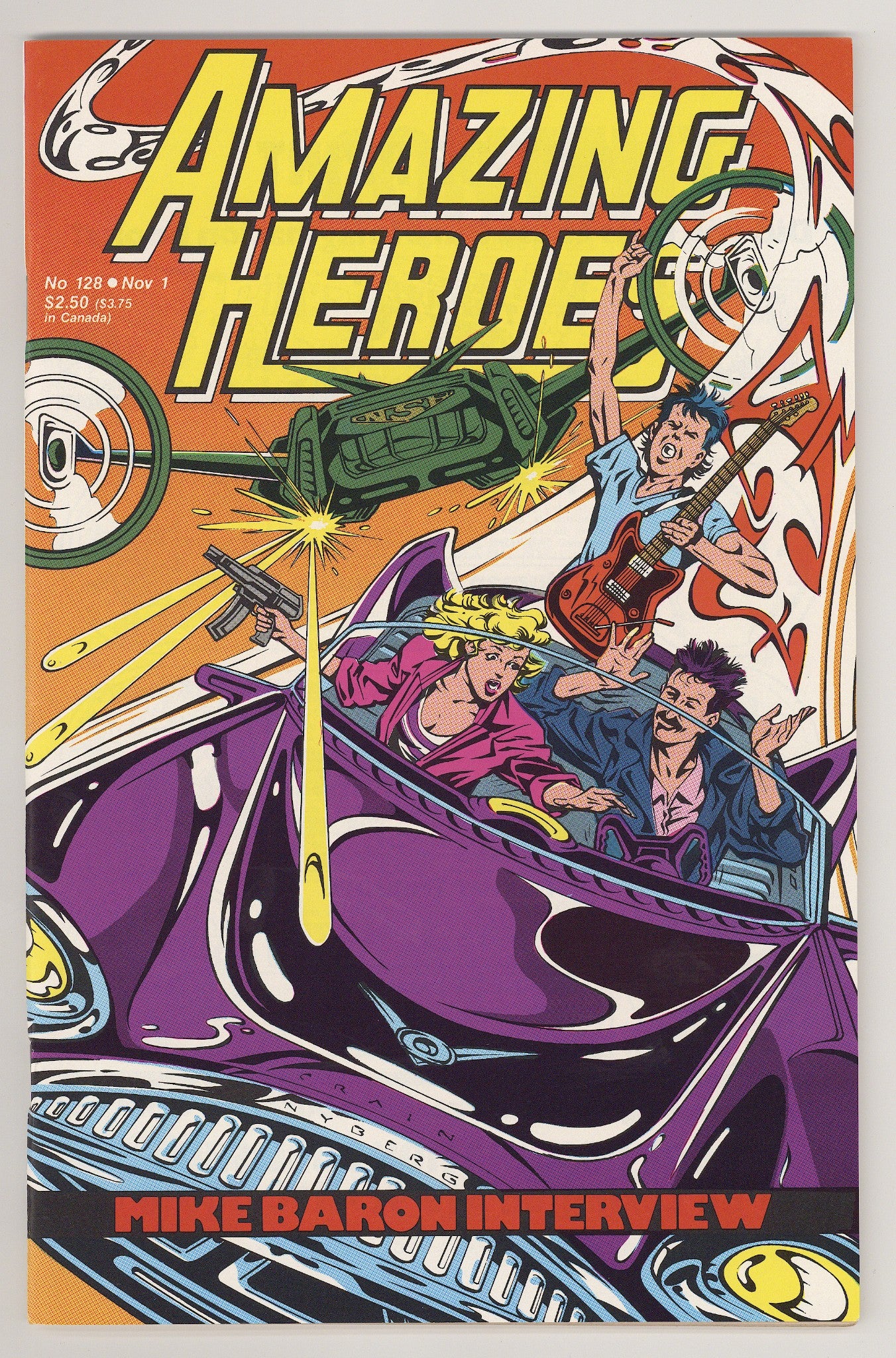 Amazing Heroes 128 VF+ (8.5) (1987) 