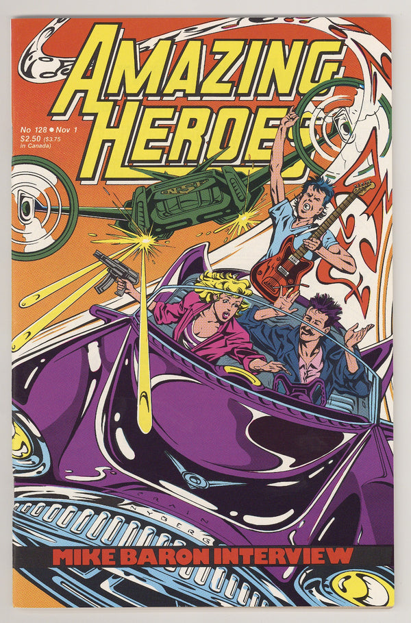 Amazing Heroes 128 VF+ (8.5) (1987)