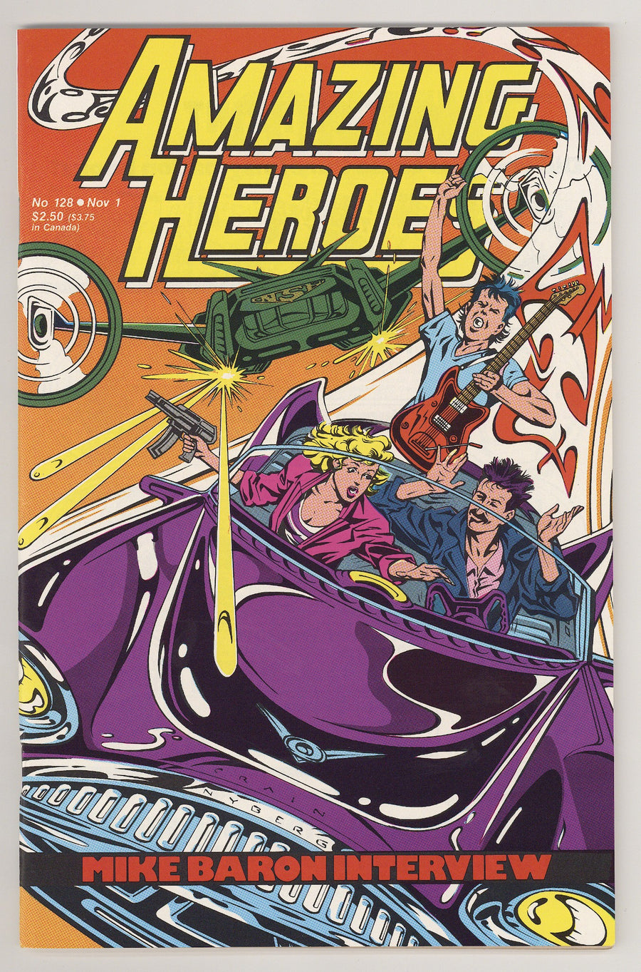 Amazing Heroes 128 VF+ (8.5) (1987) 