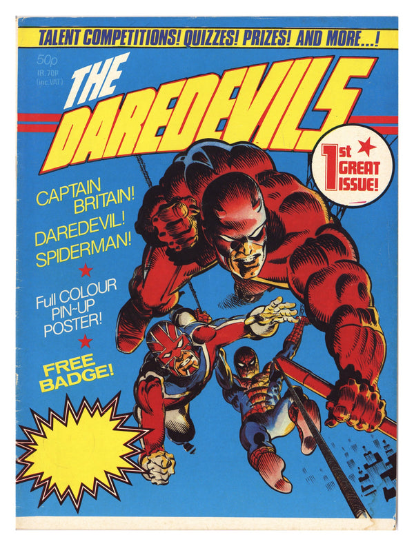 The Daredevils 1 VG/FN (5.0) No Badge (1983)