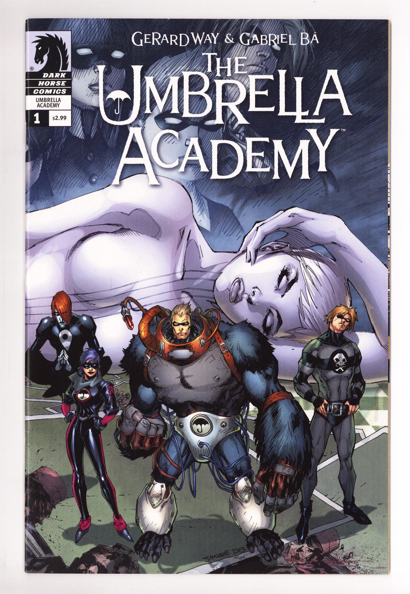 The Umbrella Academy: Dallas 1 VF+ (8.5) (2008) Lee Incentive Variant 