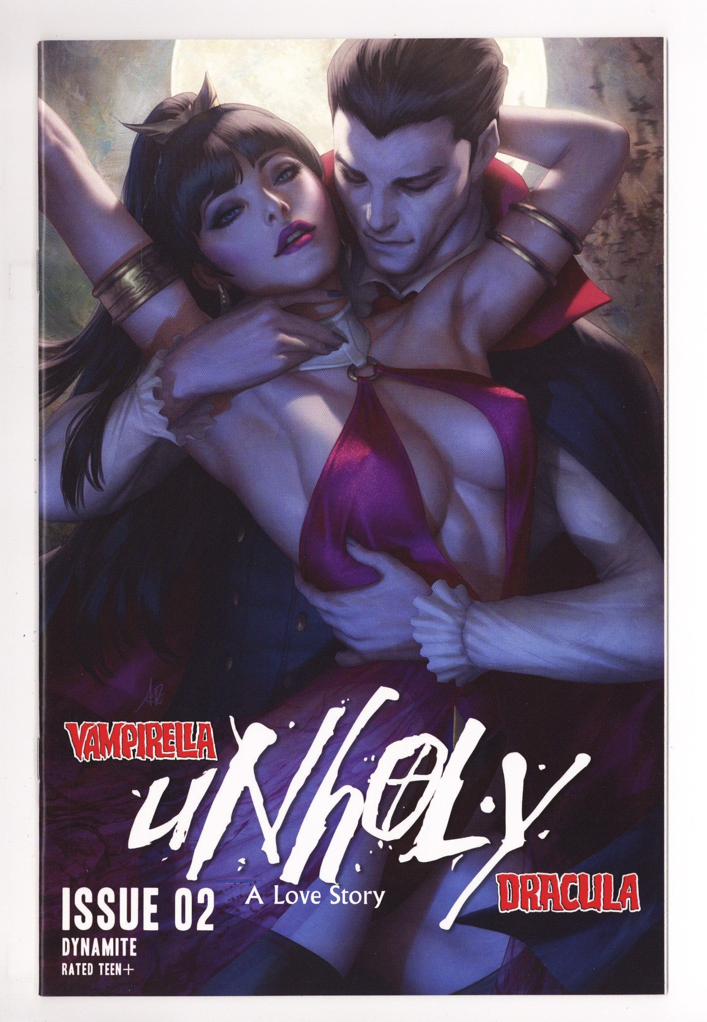 Vampirella Dracula Unholy   2  High Grade   (2021) Artgerm     Variant  