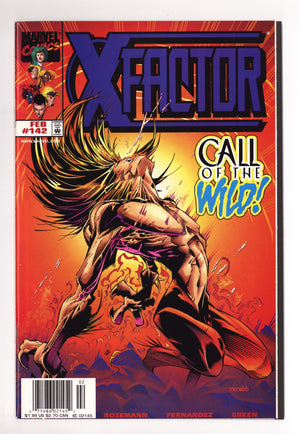 X-Factor Vol 1 142  High Grade   (1998)     Newsstand
