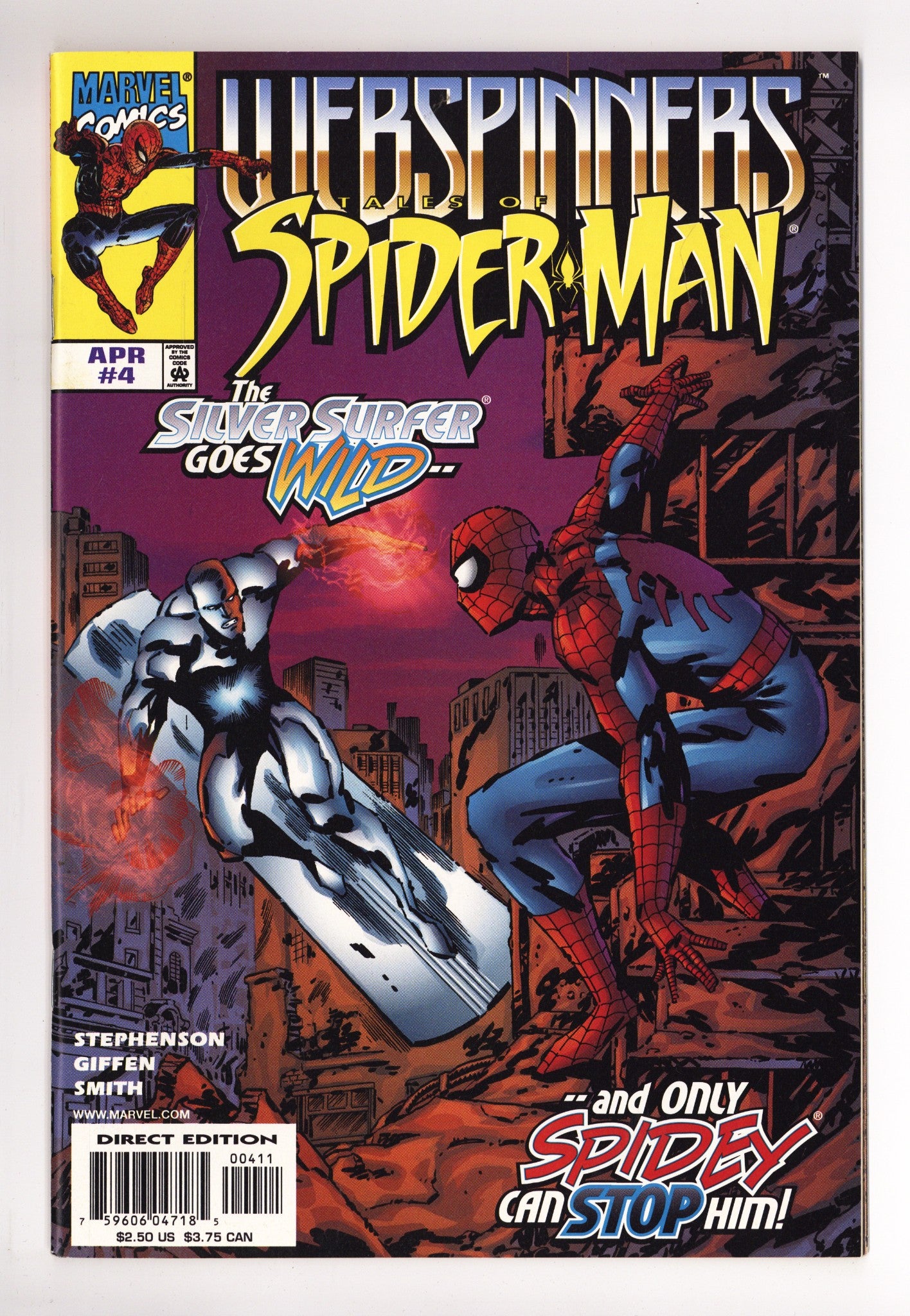 Webspinners: Tales of Spider-Man 4 High Grade (1999) 