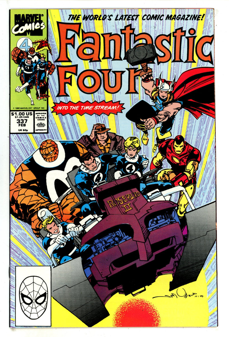 Fantastic Four Vol 1 337 High Grade (1990) 