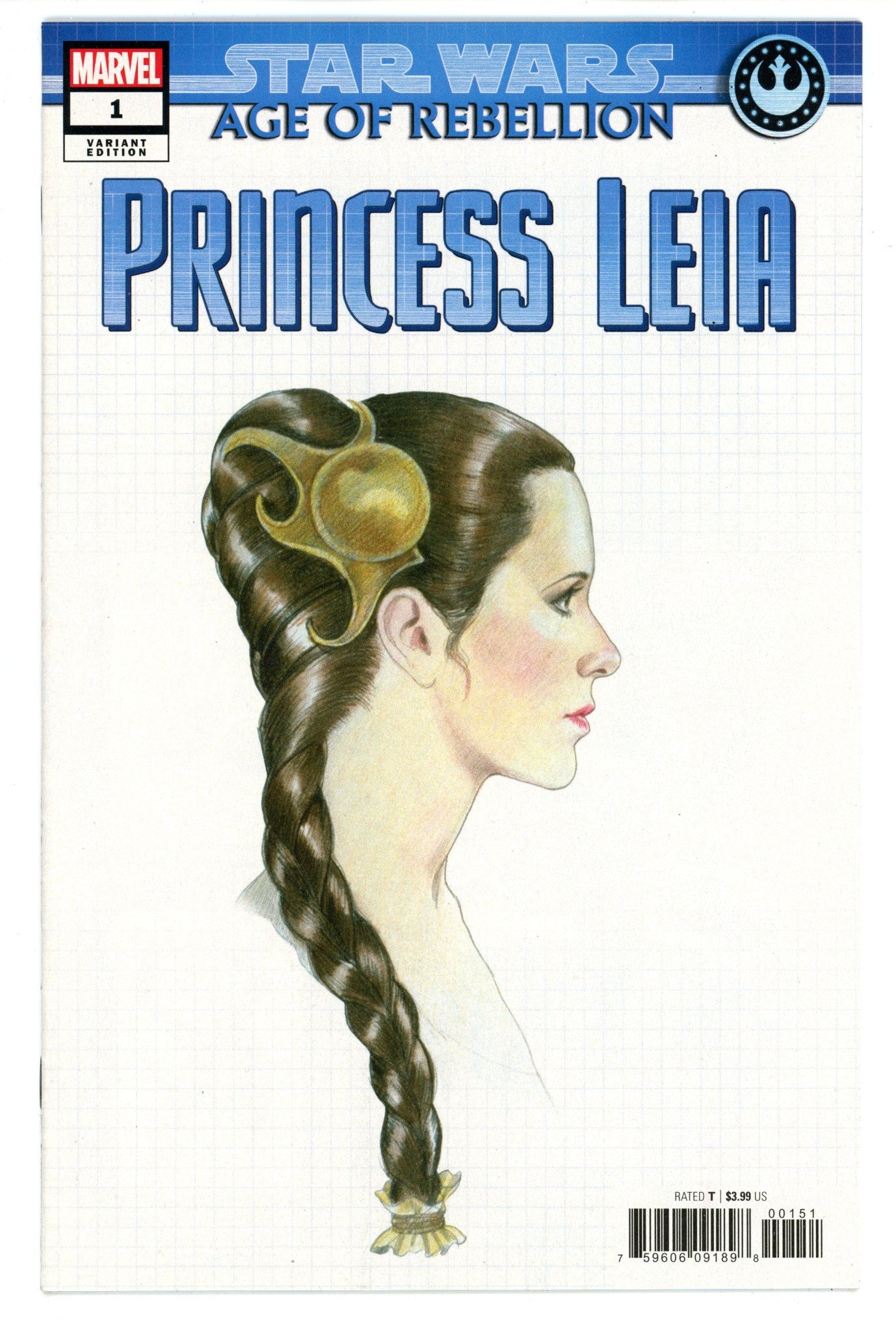 Star Wars: Age of Rebellion - Princess Leia 1 High Grade (2019) LeBlanc Variant 