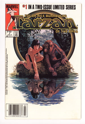 Tarzan of the Apes 1 FN (6.0) (1984) Canadian Price Variant 