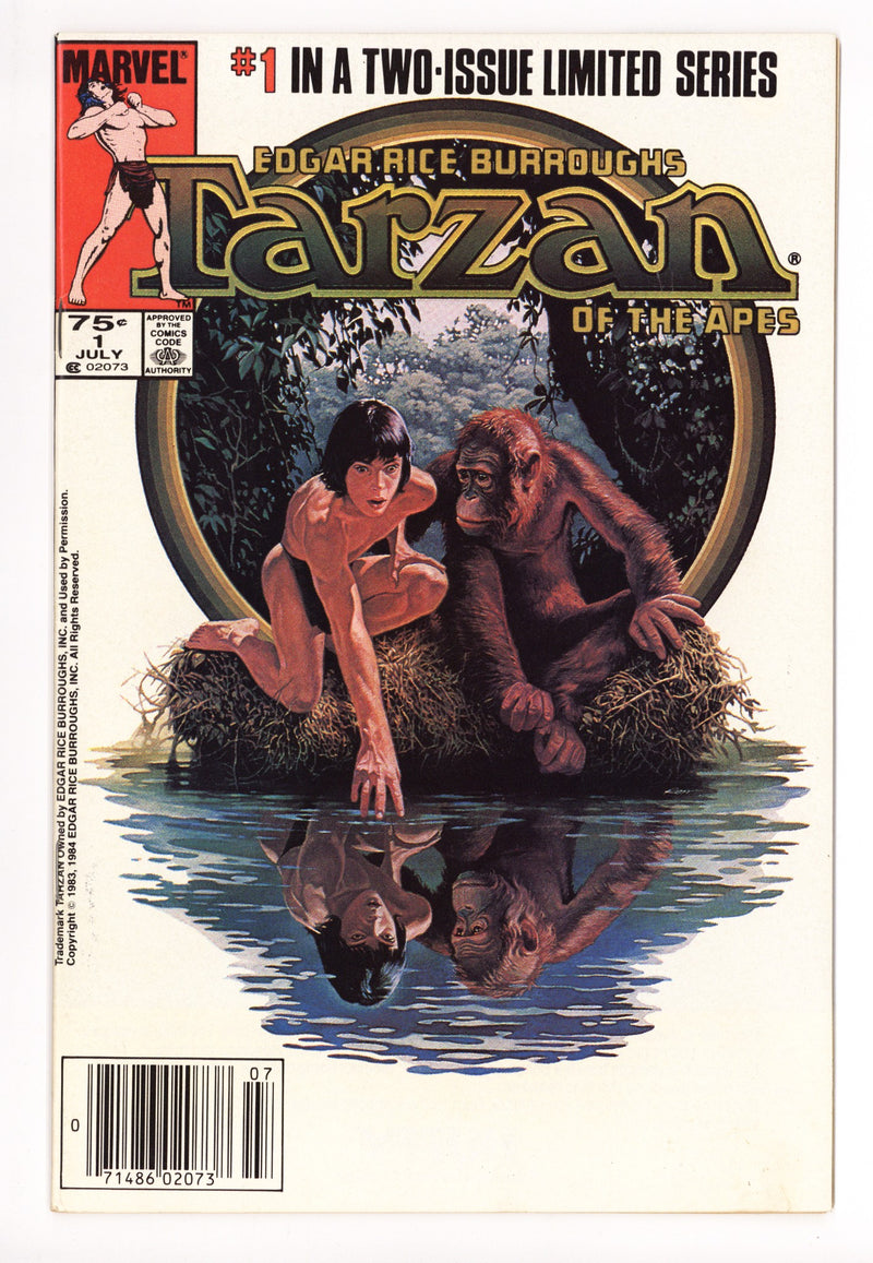Tarzan of the Apes 1 FN (6.0) (1984) Canadian Price Variant 