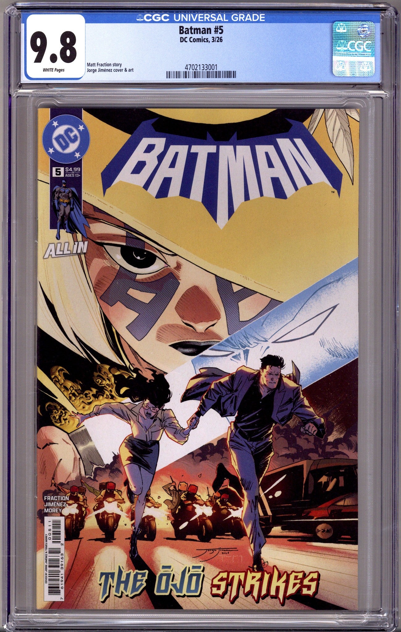 Batman Vol 4 5 CGC 9.8 (NM/M) (2026) 