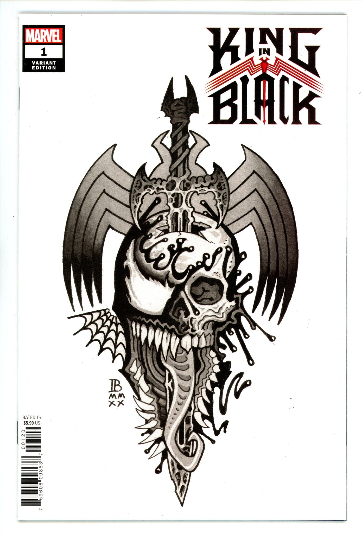 King in Black 1 High Grade (2021) Bederman Variant 