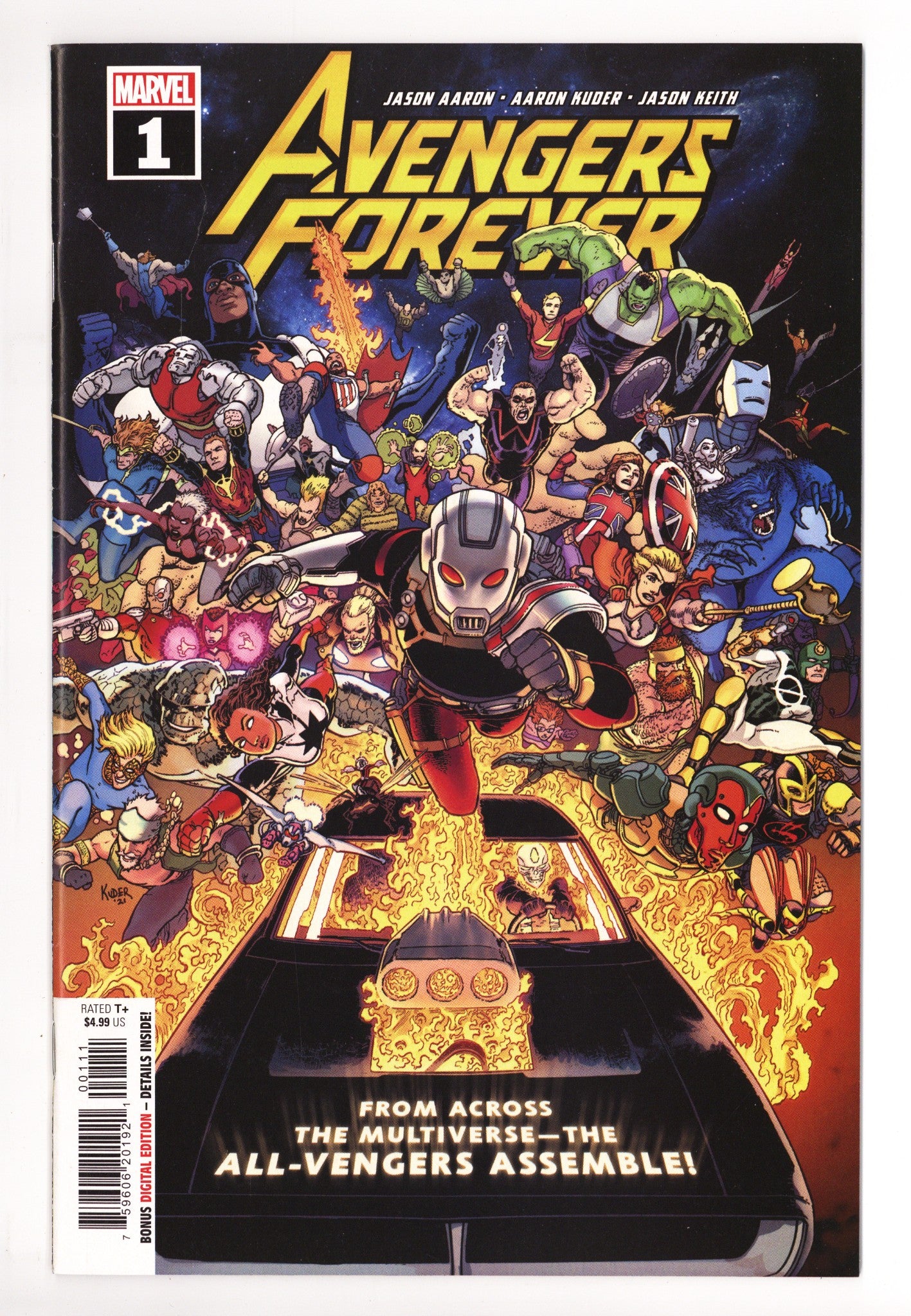 Avengers Forever Vol 2 1  High Grade   (2022)        