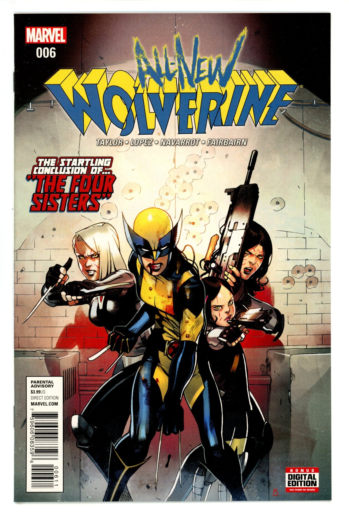All-New Wolverine 6 High Grade (2016) 