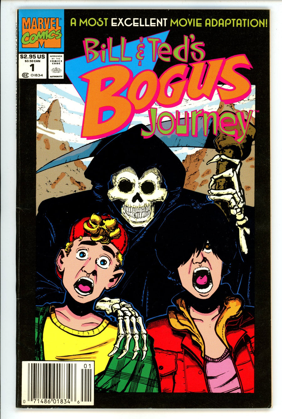 Bill & Ted's Bogus Journey 1 FN (6.0) (1991) Newsstand 