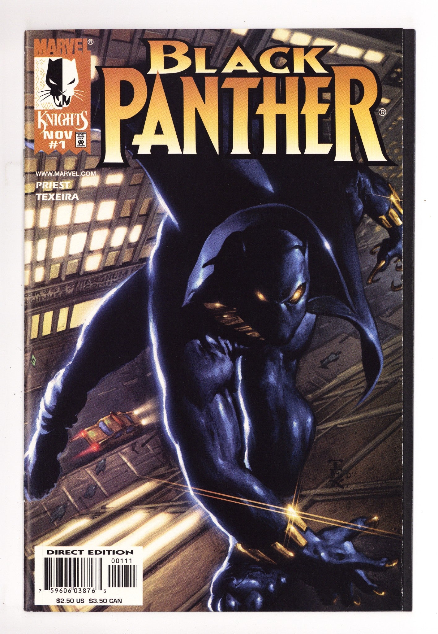 Black Panther Vol 3 1 Mid Grade (1998) 