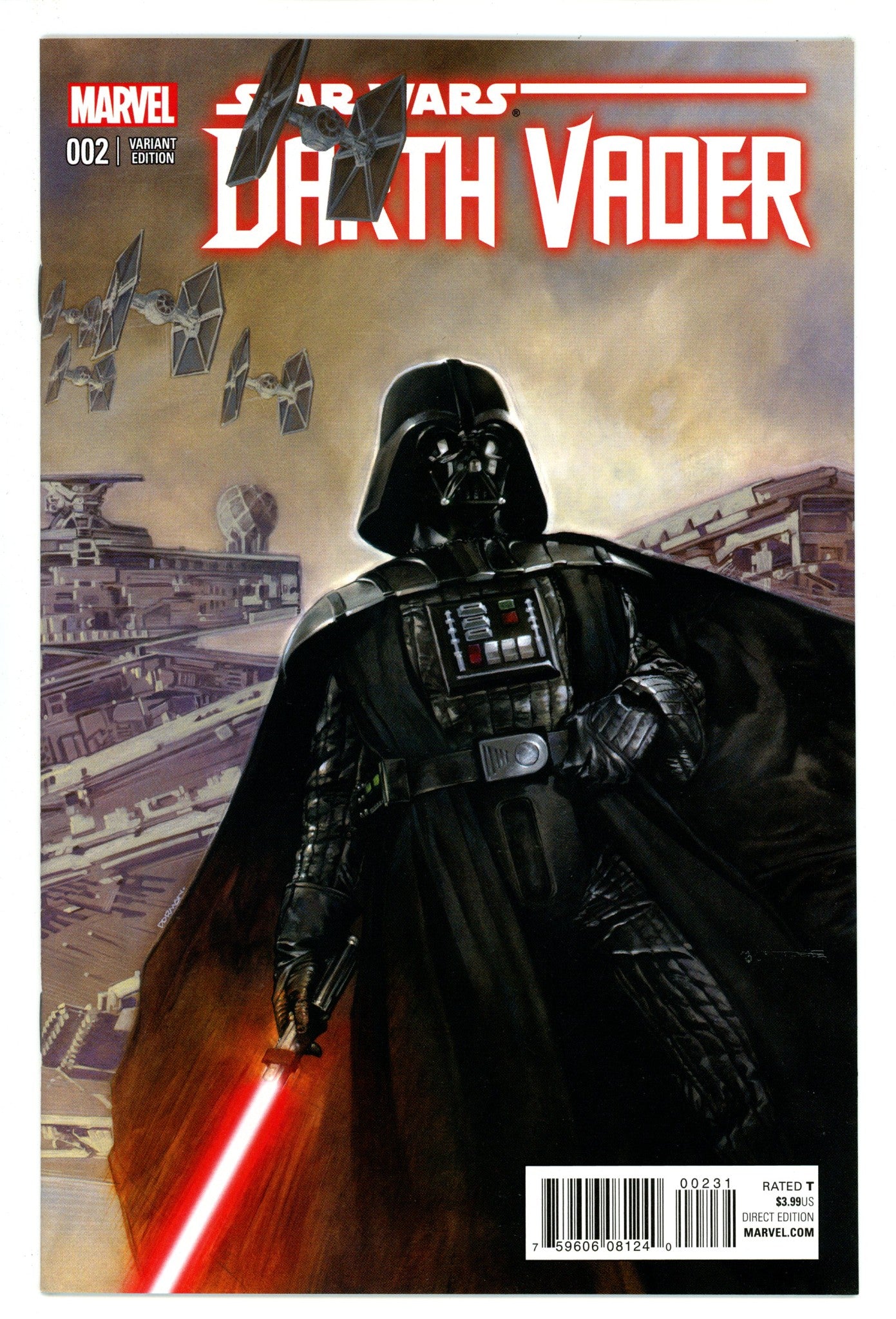 Darth Vader Vol 1 2 NM- (9.2) (2015) Dorman Incentive Variant 