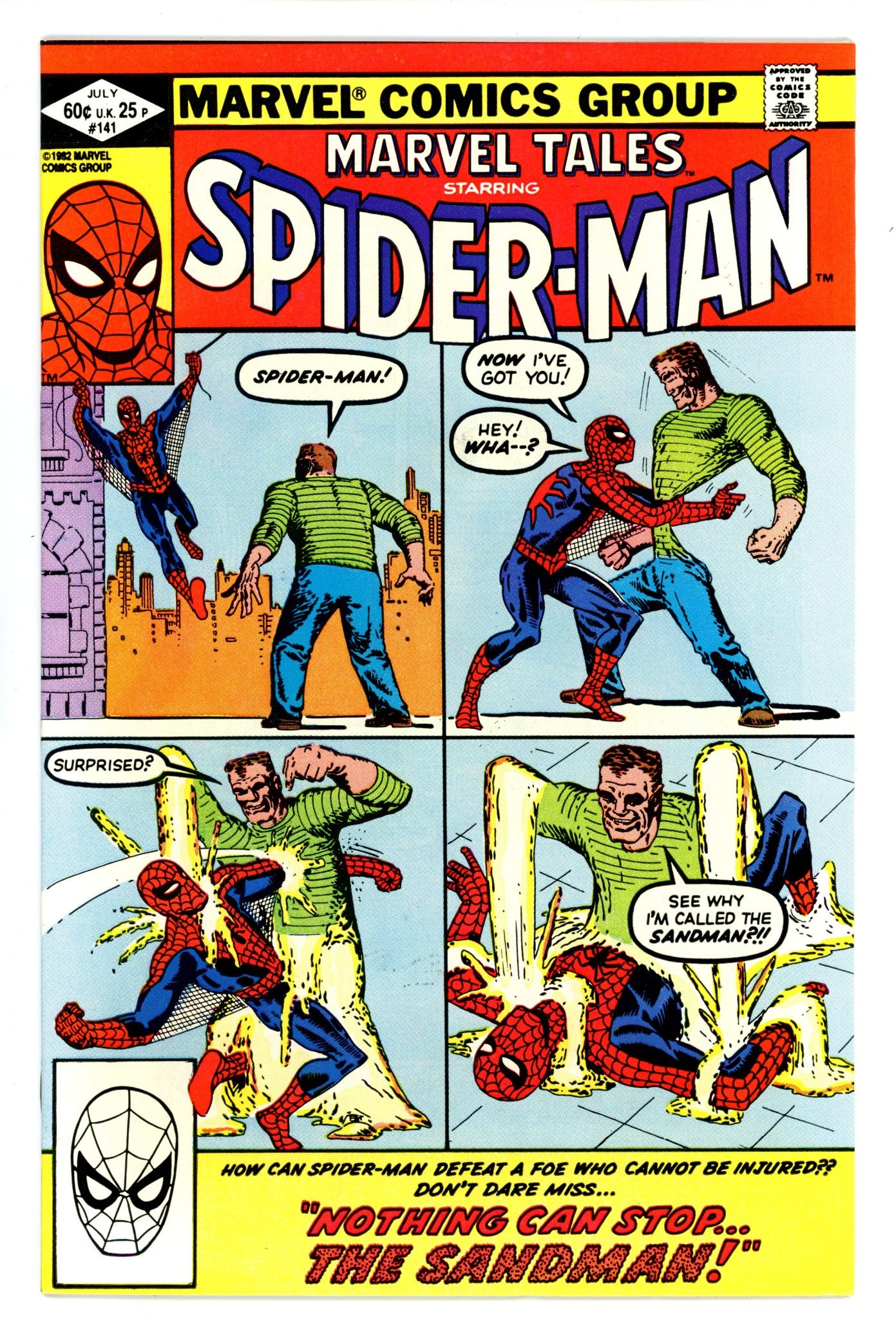 Marvel Tales Vol 2 141 VF+ (8.5) (1982) 