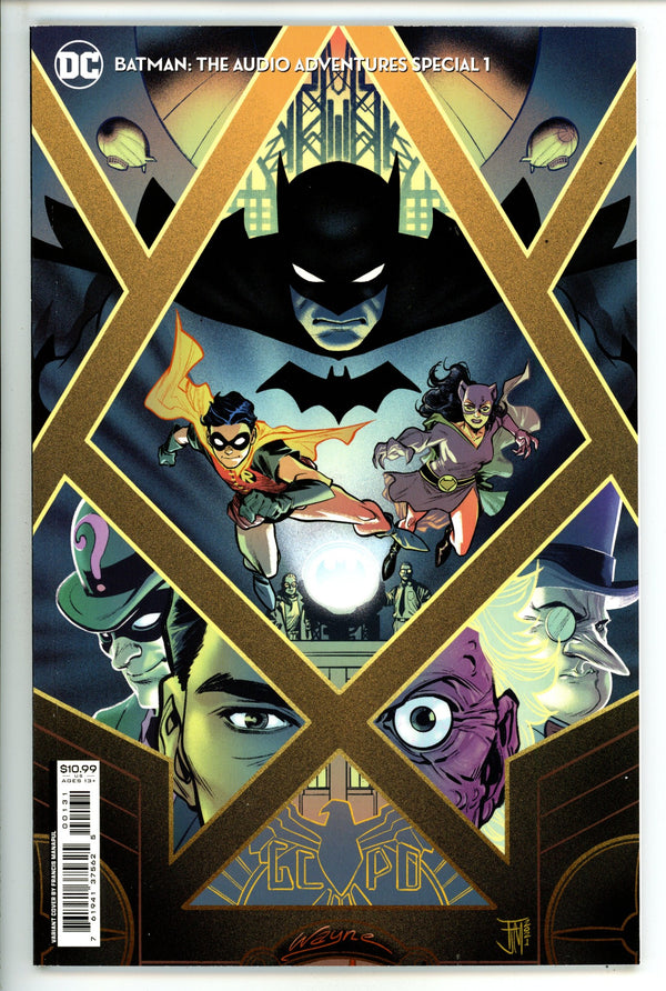 Batman: The Audio Adventures Special 1 High Grade (2021) Manapul Variant