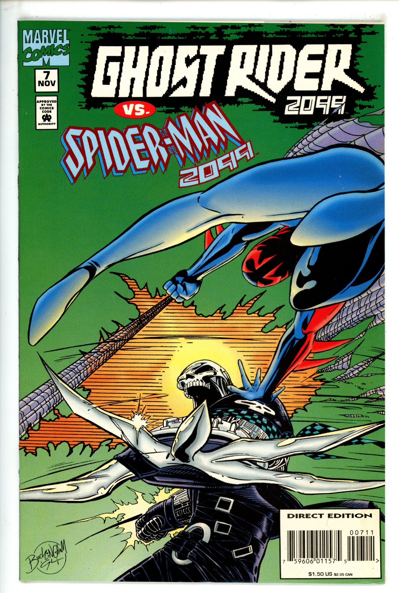 Ghost Rider 2099 Vol 1 7 (1994)
