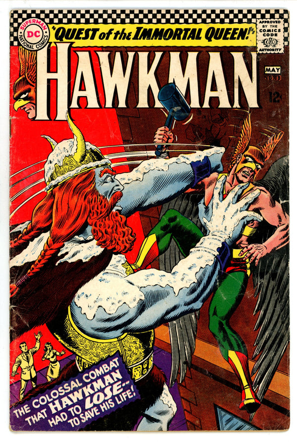 Hawkman Vol 1 13 VG- (3.5) (1966)