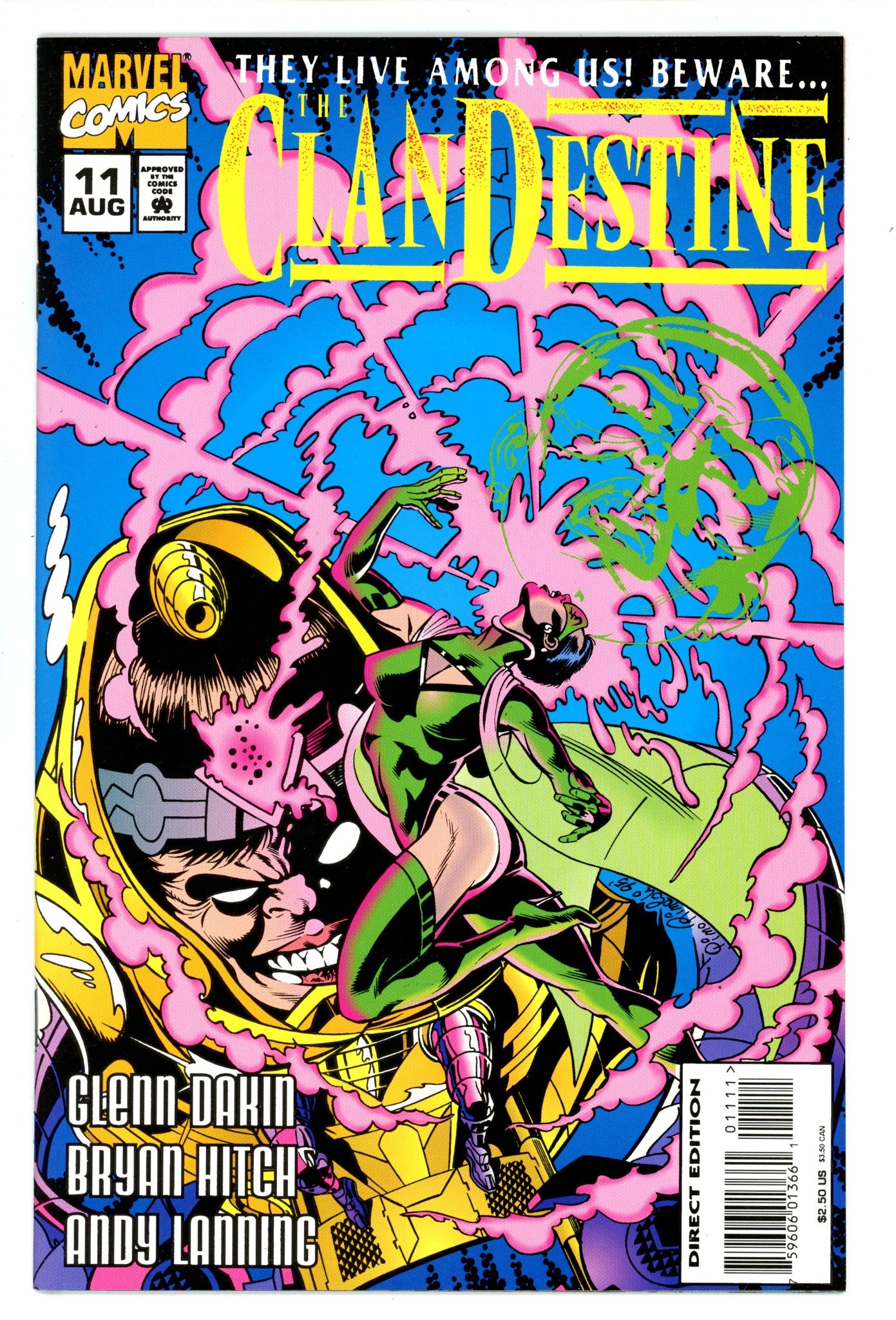 ClanDestine Vol 1 11 High Grade (1995)