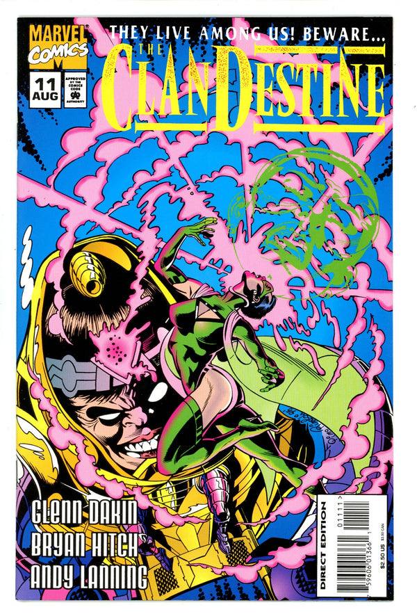 ClanDestine Vol 1 11 High Grade (1995)