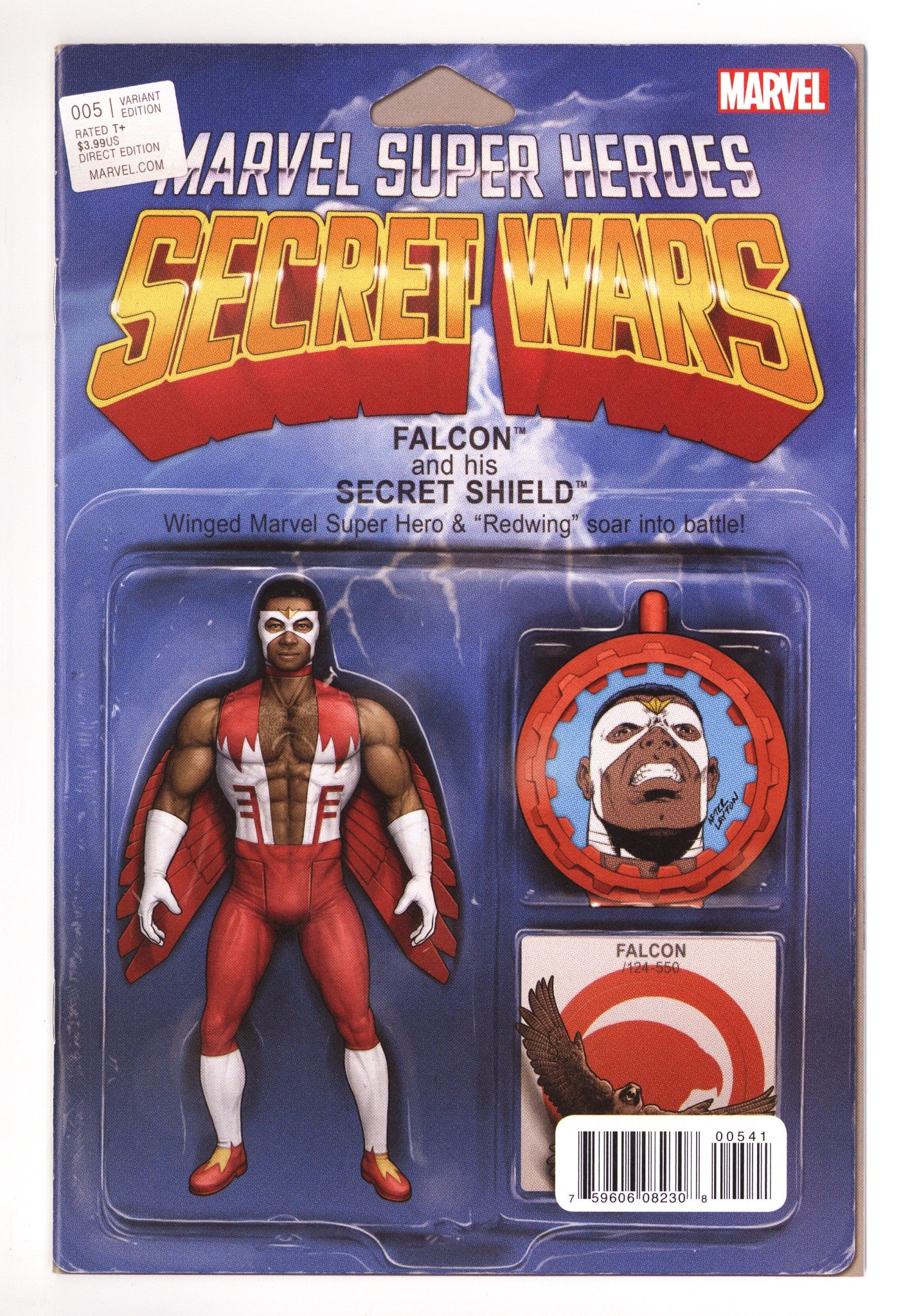 Secret Wars 5 High Grade (2015) Christopher Action Figure Variant 