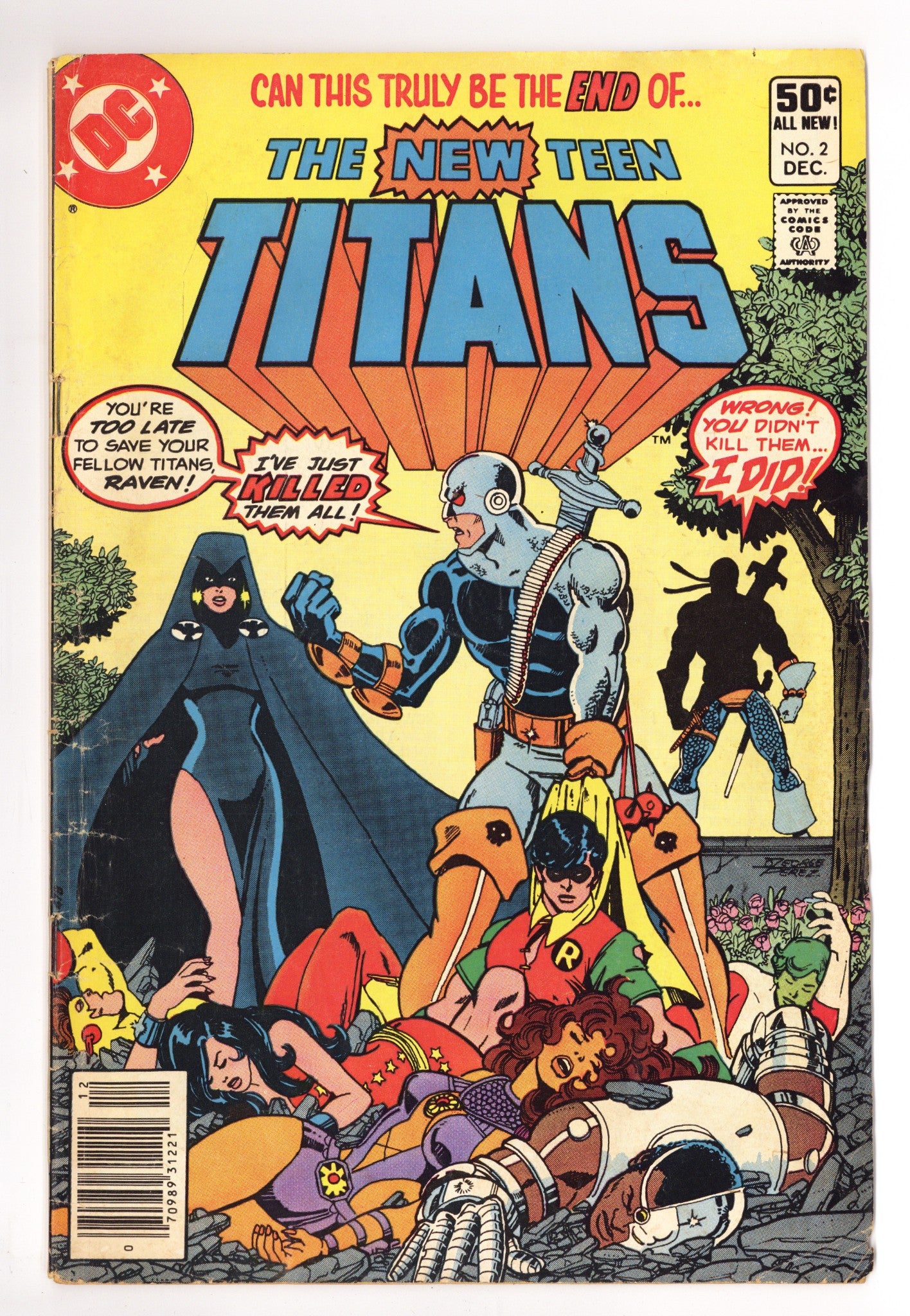 The New Teen Titans Vol 1 2 GD/VG (3.0) (1980) Newsstand 