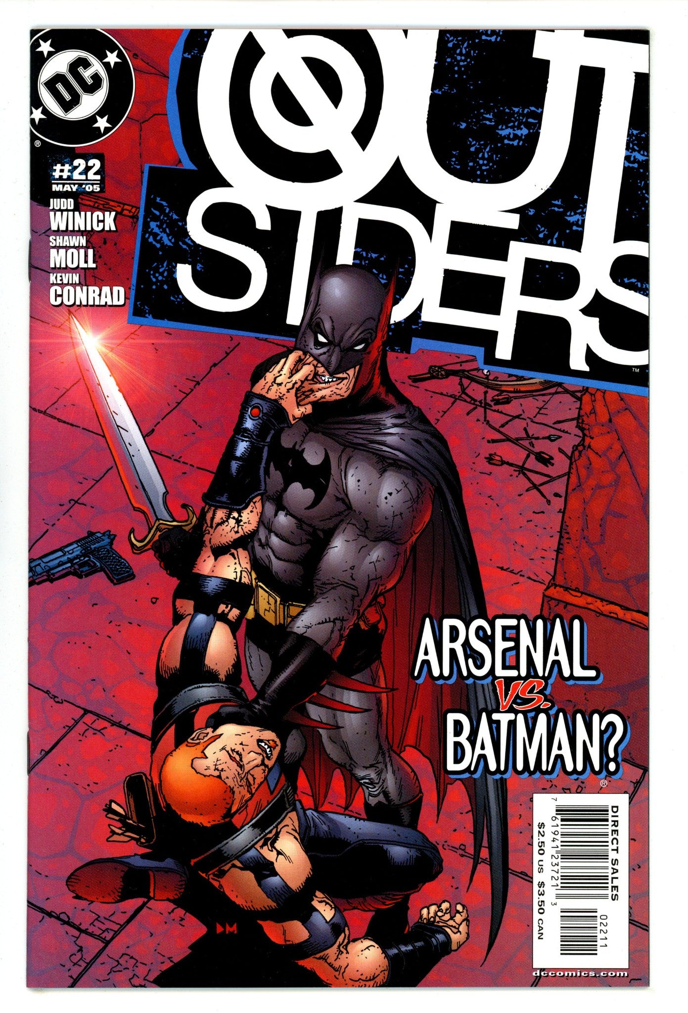 Outsiders Vol 3 22  High Grade   (2005)        