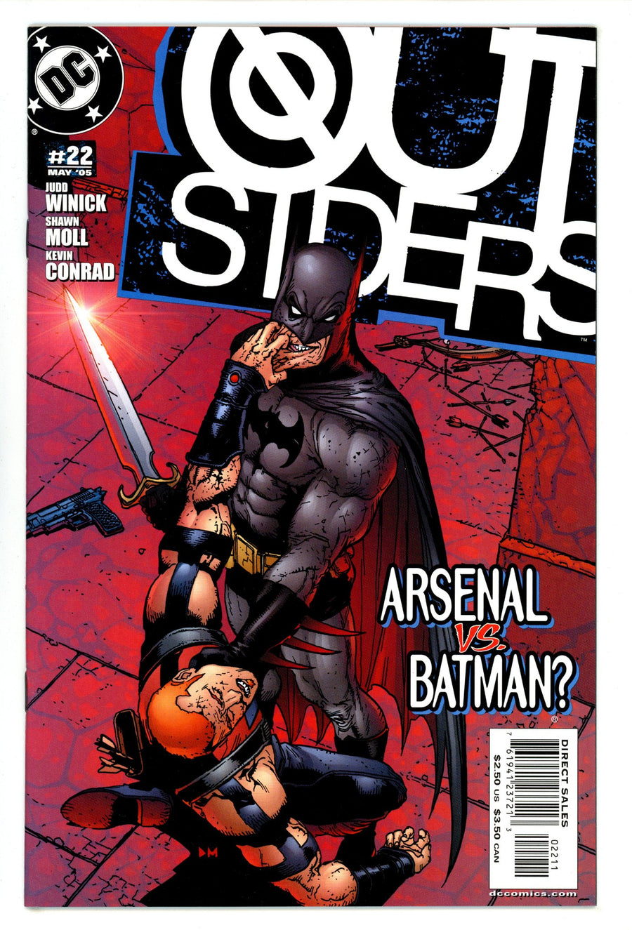 Outsiders Vol 3 22  High Grade   (2005)        