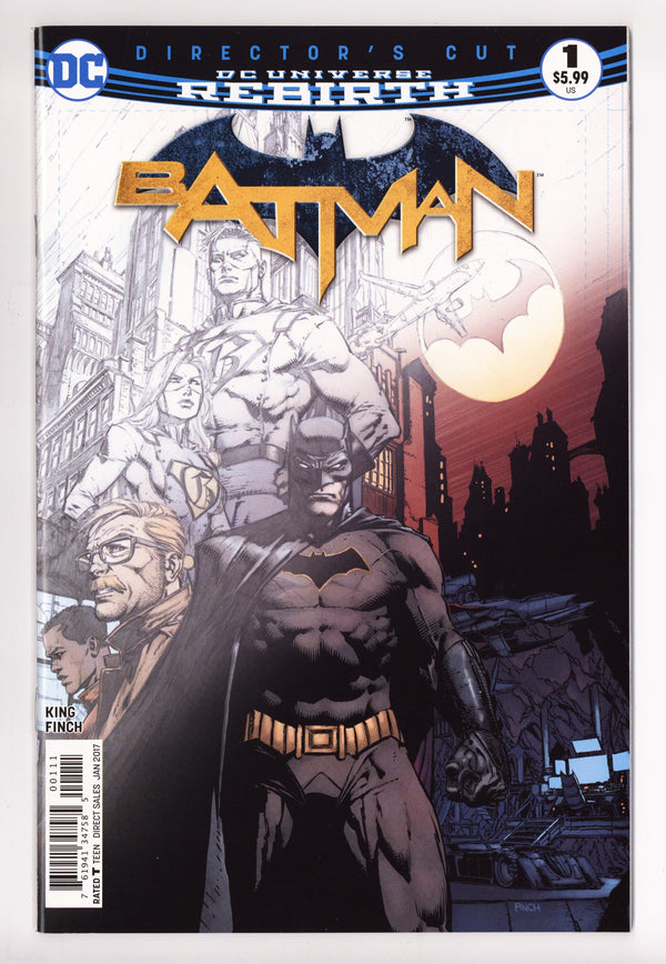 Batman #1 Director's Cut [nn] High Grade (2017)