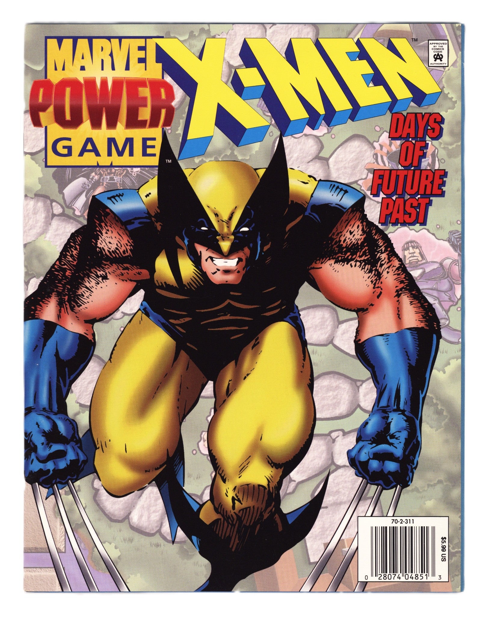 X-Men Days of Future Past: Marvel Power Game [nn] High Grade (1996) 
