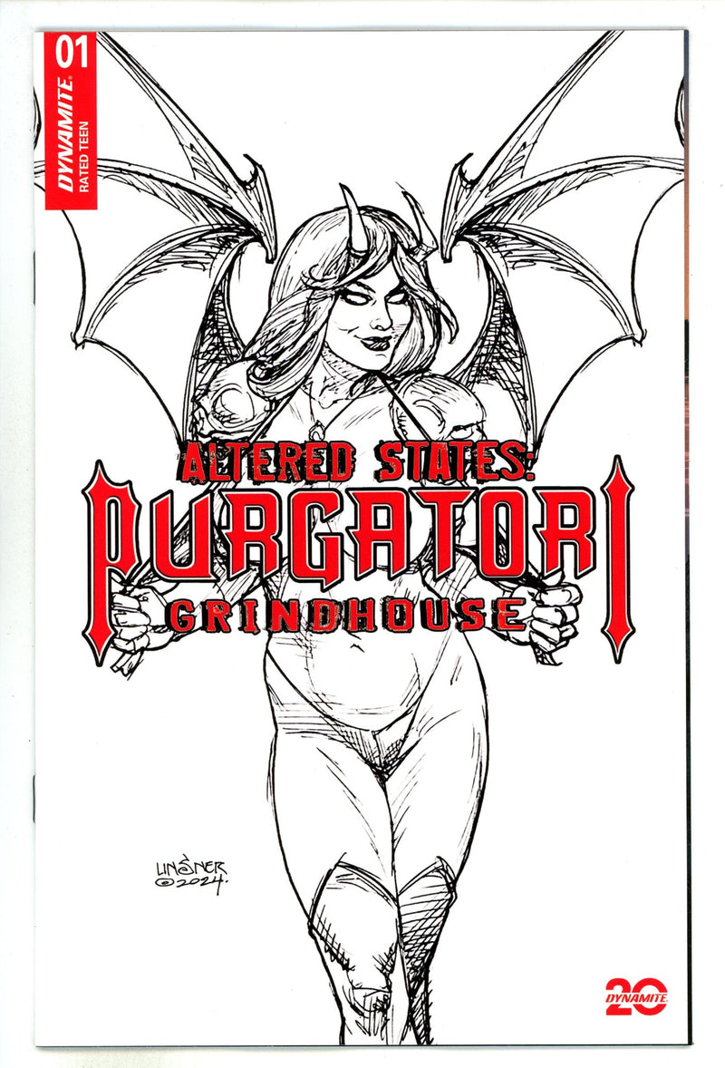 Altered Purgatori Grindhouse 1 Linsner B&W Incentive Variant (2025)